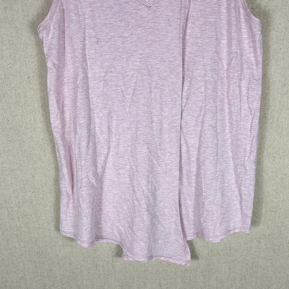 Lululemon > Pink V Neck Tank Top 10 - Picture 3 of 8
